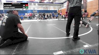 49 lbs Consi Of 4 - Bo Golden, Team Nomad vs Xander Chaney, Tecumseh Youth Wrestling