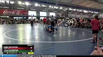 75 lbs Round 4 (8 Team) - Gabe Nettleton, TNWCC vs Titus Slaughter, Alabama Elite Gold