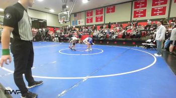 132 lbs Round Of 32 - Daniel Hendrickson, Broken Arrow Jh vs Luke McGuire, Checotah