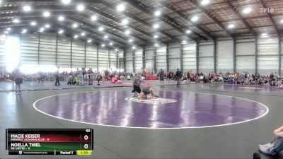 106 lbs Quarterfinal - Lilly Gerald, Indiana Inferno Black vs Doria Hamlet, Mayhem WC Gray