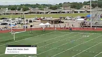 Youth Boys' 200m, Finals 2 - Age 15-16