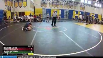 113 lbs Round 3 (8 Team) - Elijah Hattaway, Camden 2 vs David De Armas, Maximum Performance