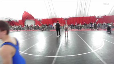 98 lbs Round 2 - Bryce Schmidt, Aviators Wrestling vs Dominic DiPiazza, Kaukauna Wrestling Club