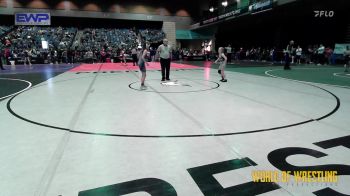 65 lbs Consi Of 16 #2 - Camille Fisher, Glenns Ferry Wrestling Club vs Ayverie Krantz, Nevada Elite