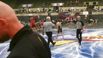 114 lbs Finals (8 Team) - Brodie Lawrence, Stillwater, MN vs Adrian Lee, Bettendorf, IA