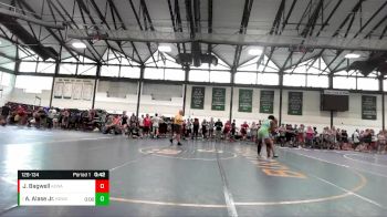 128-134 lbs Cons. Round 3 - Abayomi Alase Jr., Bloomington vs Jaxson Bagwell, Mattoon Youth WC