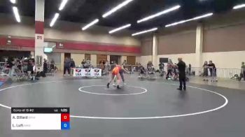 61 kg Consi Of 16 #2 - Alicen Dillard, Spartan Mat Club vs Lilly Luft, Immortal Athletics WC