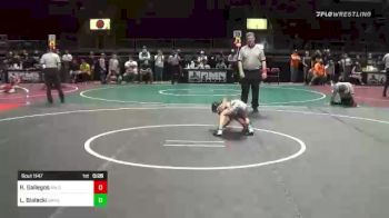 50 lbs Consolation - Reynaldo Gallegos, NM Gold vs Liam Bialecki, Granite WC