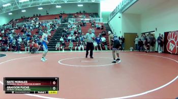 126 lbs Round 1 - Grayson Fuchs, Detroit Catholic Central vs Nate Morales, Cuyahoga Valley Christian Academy