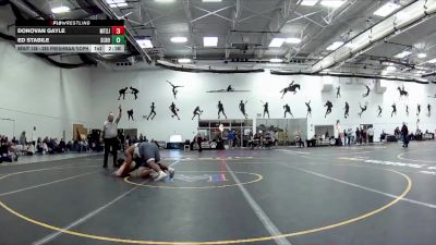 285 Freshman/Soph Cons. Round 2 - Ed Stabile, Slippery Rock vs Donovan Gayle, Mount St Joseph