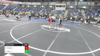 165 lbs Consi Of 8 #2 - Ammo Vargas, GJ Central vs Dom Vigil, Columbine HS