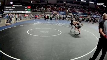D 3 132 lbs Cons. Semi - Coy Terro, Kaplan vs Wesley Reed, St. Edmund