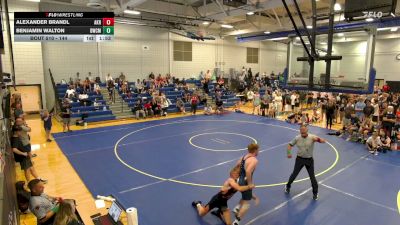 144 lbs Round 1 - Benjamin Walton, Doughboy Wrestling Club MA vs Alexander Brandl, Akron