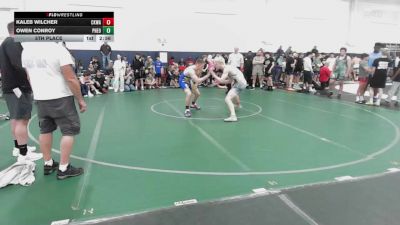 190 lbs 5th Place - Kaleb Wilcher, Ckwa-hs vs Owen Conroy, Pheonix Wrestling-Red-HS