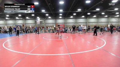 107 kg Rr Rnd 2 - Mylah Steinbuch, PA West - GHSE vs Esmeralda Tellez, South Hills Wrestling Academy - GHSE