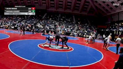 3A-165 lbs Cons. Round 1 - Nathan Couget, Johnson vs Jalen Deggs, Stephenson