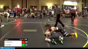 92 lbs Round 1 (6 Team) - Jude Zumalt, Ares Red vs Eli Anderson, The Untouchables Purple