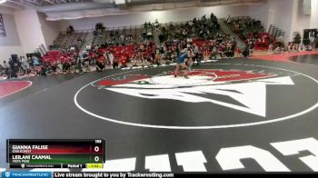 155 lbs Semifinal - Leilani Caamal, Vista Peak vs Gianna Falise, Eaglecrest