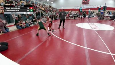 74-83 lbs Round 2 - David Alvarez, Jr., Eaton Reds WC vs Damian LaScala, HRA