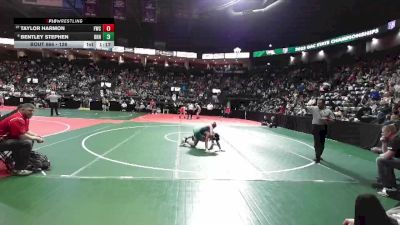 126 lbs Champ. Round 2 - Taylor Harmon, FWCA vs Bentley Stephen, BRN3