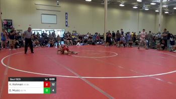 126 lbs Quarterfinal - Hudson Hohman, HS Bad Karma vs Greyson Music, HS TNWC Red