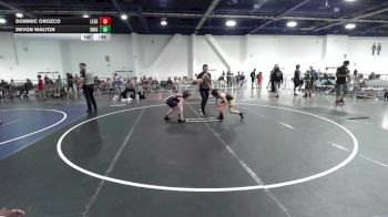 82 lbs Consi Of 4 - Dominic Orozco, Legends Of Gold LV vs Devon Walton, Knight Youth Wrestling