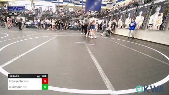 80-85 lbs Rr Rnd 3 - Paisleigh Carpenter, Midwest City Bombers vs Blakeleigh Garrison, Piedmont