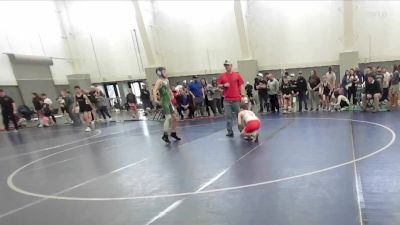 100 lbs Quarterfinal - Gavin Martinez, Bear Lake Wrestling Club vs Khye Christensen, Northside Wrestling Club