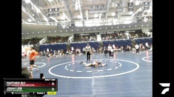 60 lbs Cons. Semi - Jonah Leib, North Schuylkill vs Matthew Bly, Mat Assassins Wrestling Club