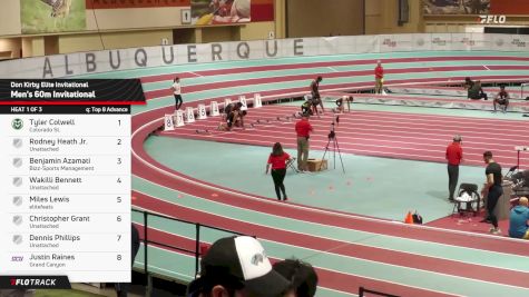 Men's 60m, Prelims 1