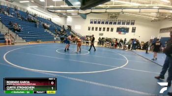 285 lbs Round 3 - Rosendo Garcia, North Big Horn Rams Wrestling vs Curtis Strohschein, Greybull Basin Athletic Club