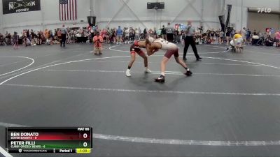 106 lbs Round 6 (8 Team) - Peter Filli, Curby Grizzly Bears vs Ben Donato, Dover Bandits