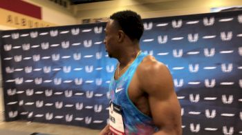 Ronnie Baker on running 6.40 and racing Coleman
