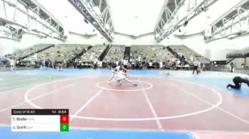 122 lbs Consolation - Tristyn Bodie, Honesdale vs Jason Quirk, Quirk