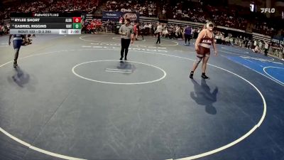 D 3 285 lbs Quarterfinal - Rylee Short, Albany vs Gabriel Riggins, Vinton