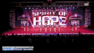 Carolina Spirit Athletics - Reef Sharks [2026 L3 Youth - D2 Day 1] 2026 Spirit of Hope Grand Nationals