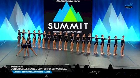 Dance Dynamics - Junior Select Large Contemporary/Lyrical [2025 Junior - Contemporary/Lyrical - Large Finals] 2025 The Dance Summit