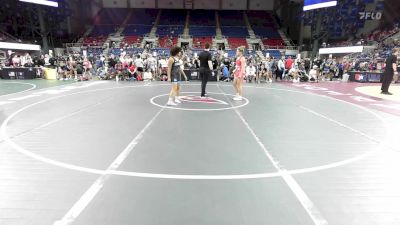 125 lbs Cons 16 #1 - Quinn Butler, SD vs Evelyn Holmes-Smith, AL