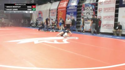 120 Class 1 lbs Champ. Round 1 - Grace Brantley, Versailles vs Hailey Lewis, Penney