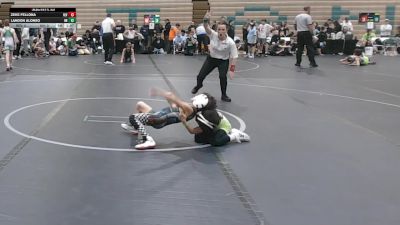 48 lbs Round 1 (8 Team) - Landon Alonso, Headhunters vs Zeke Fellona, Revival