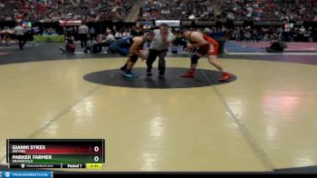 182 lbs Cons. Round 1 - Parker Farmer, Grangeville vs Gianni Sykes, Owyhee