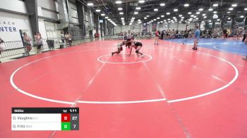 160 lbs Rr Rnd 3 - Dorian Vaughns, Illinois Cornstars Silver vs Dylan Fritz, Grizzly Wrestling Club