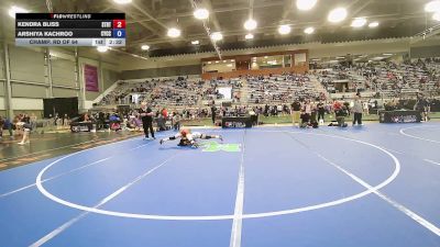 59 kg Champ. Rd Of 64 - Kendra Bliss, Storm RTC vs Arshiya Kachroo, Community Youth Center - Concord Campus Wrestling