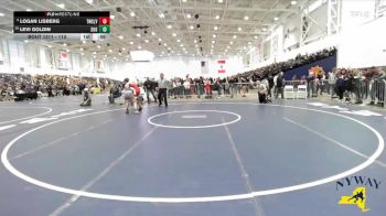 113 lbs Champ. Round 2 - Logan Lisberg, Tri-State Wrestling Club (Hudson Valley) vs Levi Goldin, School Of Grappling