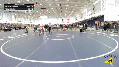 113 lbs Champ. Round 2 - Logan Lisberg, Tri-State Wrestling Club (Hudson Valley) vs Levi Goldin, School Of Grappling
