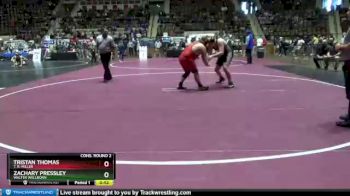 220 lbs Cons. Round 2 - Zachary Pressley, Walter Wellborn vs Tristan Thomas, T. R. Miller