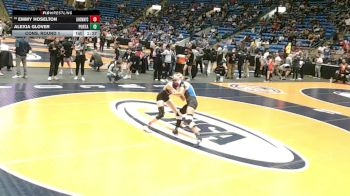 105 lbs Cons. Round 1 - Emmy Hoselton, New Lenox (Lincoln-Way Central) vs Alexia Glover, Petersburg (PORTA)