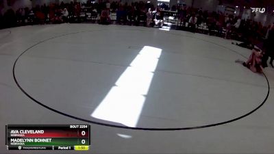 113 lbs Semifinal - Madelynn Bohnet, Nebraska vs Ava Cleveland, Nebraska