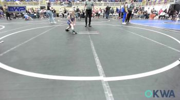 55 lbs Semifinal - Jasper McKisson, Perry Wrestling Academy vs Brandon Steeprock, Bartlesville Wrestling Club