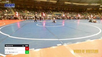 58 lbs Round Of 16 - Max Sparrow, Elevate Wrestling Club vs Preston O`Gorman, Nebraska Elite